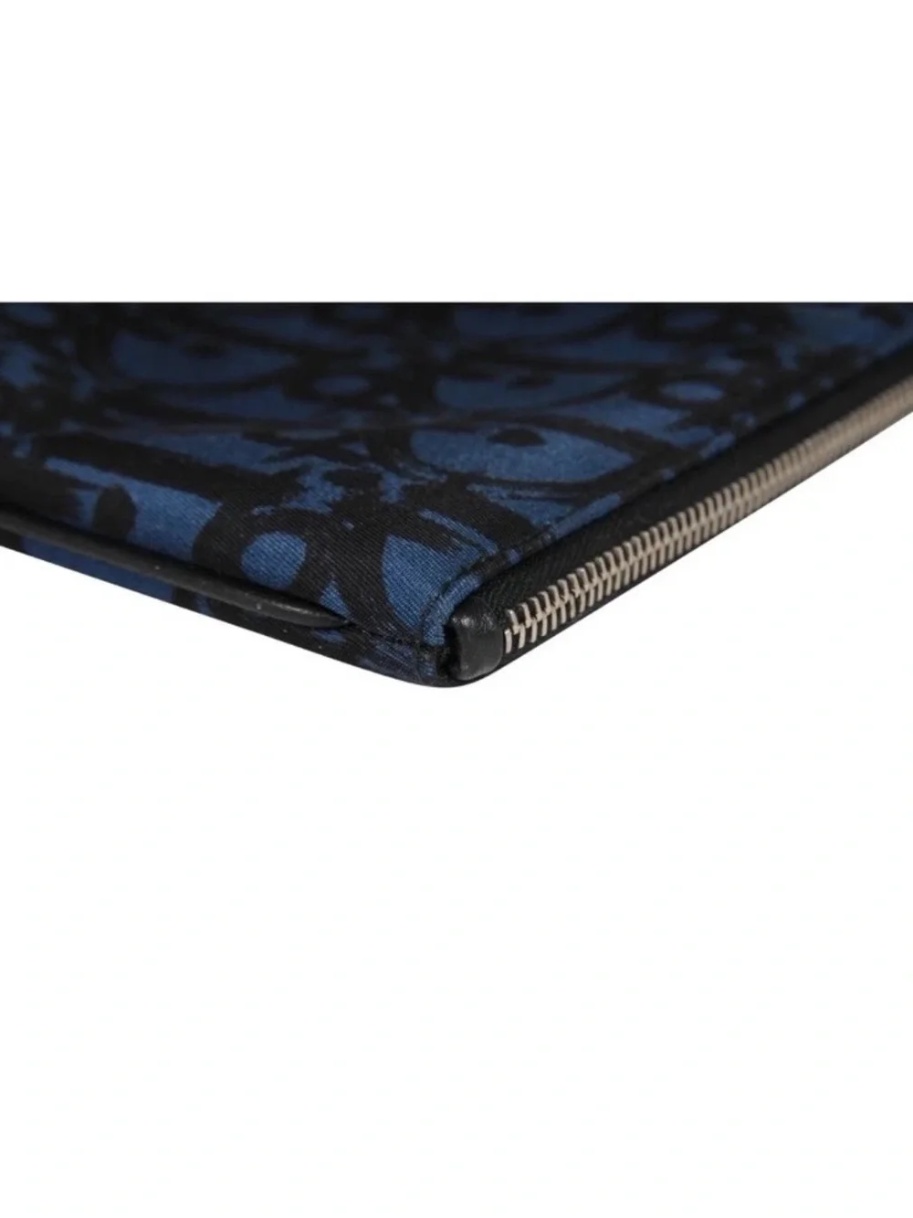 Dior Oblique Logo Pouch Blue /Black - Picture 7 of 9